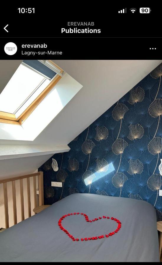 App301 Centre Ville A Lagny, 15Min A Disneyland En Voiture, 30Min A Paris En Voiture Ngoại thất bức ảnh